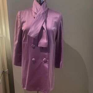 BCBGMaxAzria Lavender Trench Coat